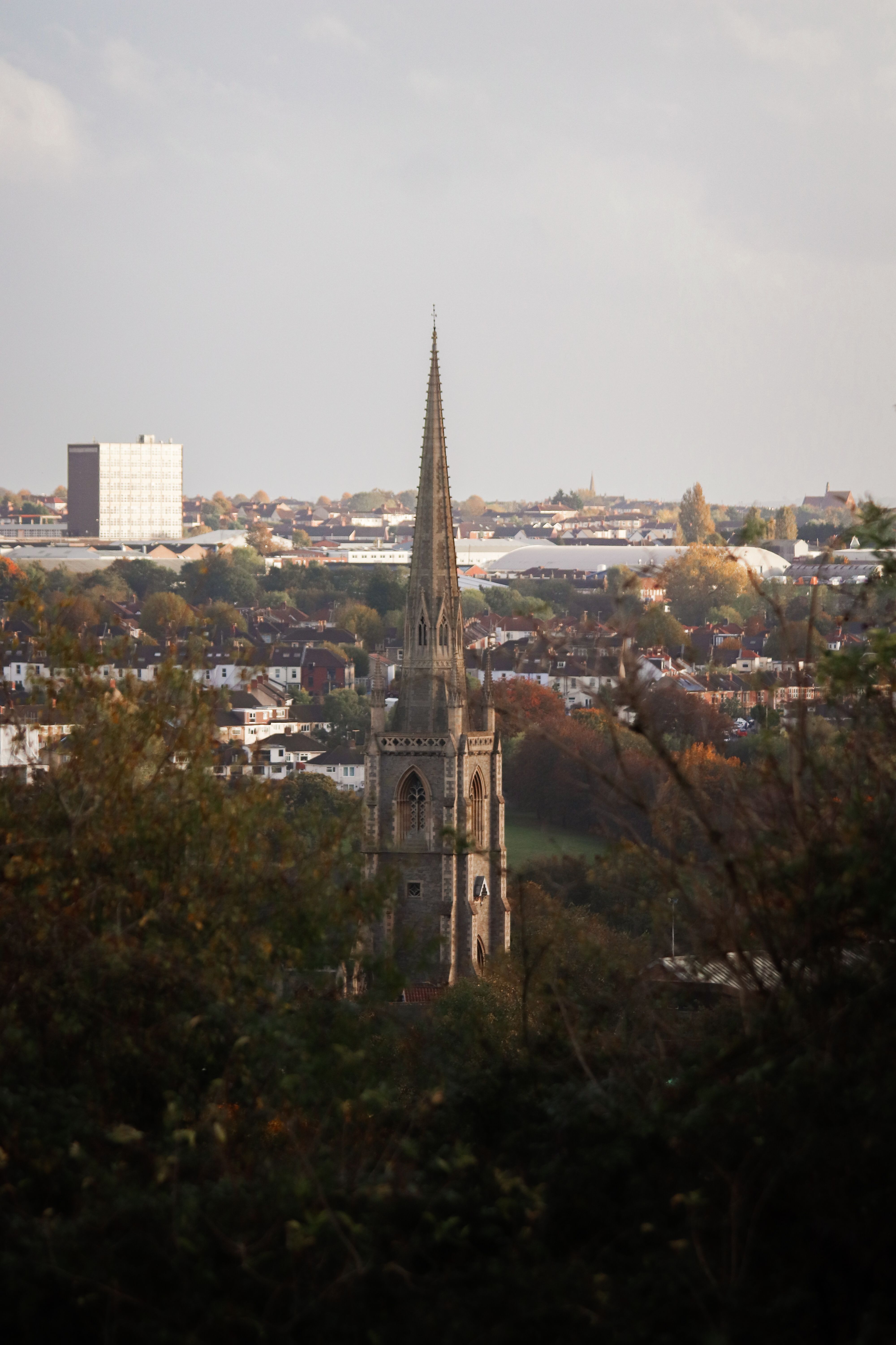 View of the Church of Holy Trinity, Stapleton, Bristol, England · Free ...