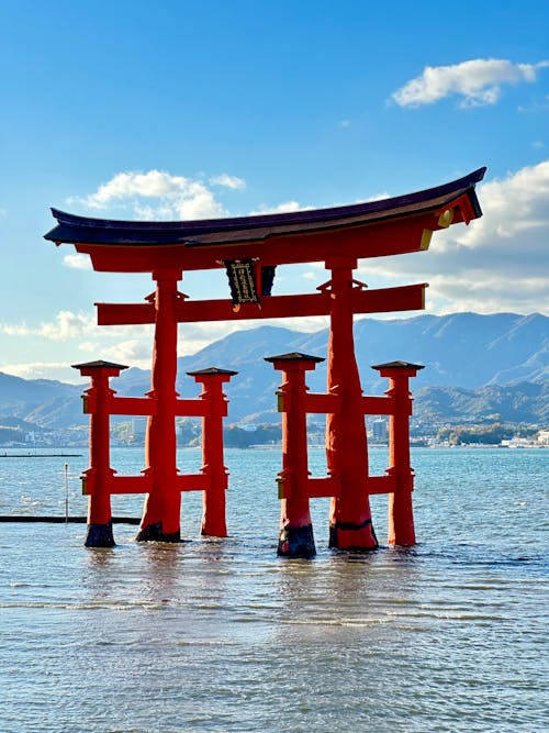 Kostenloses Stock Foto zu hatsukaichi, itsukushima-schrein, japan