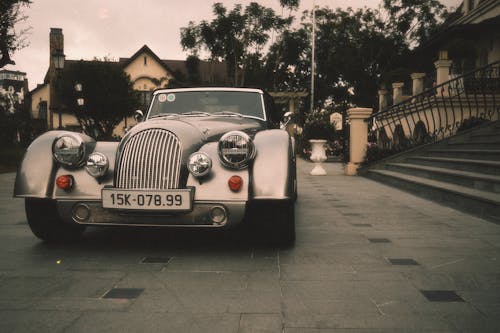 Δωρεάν στοκ φωτογραφιών με morgan, roadster, vintage