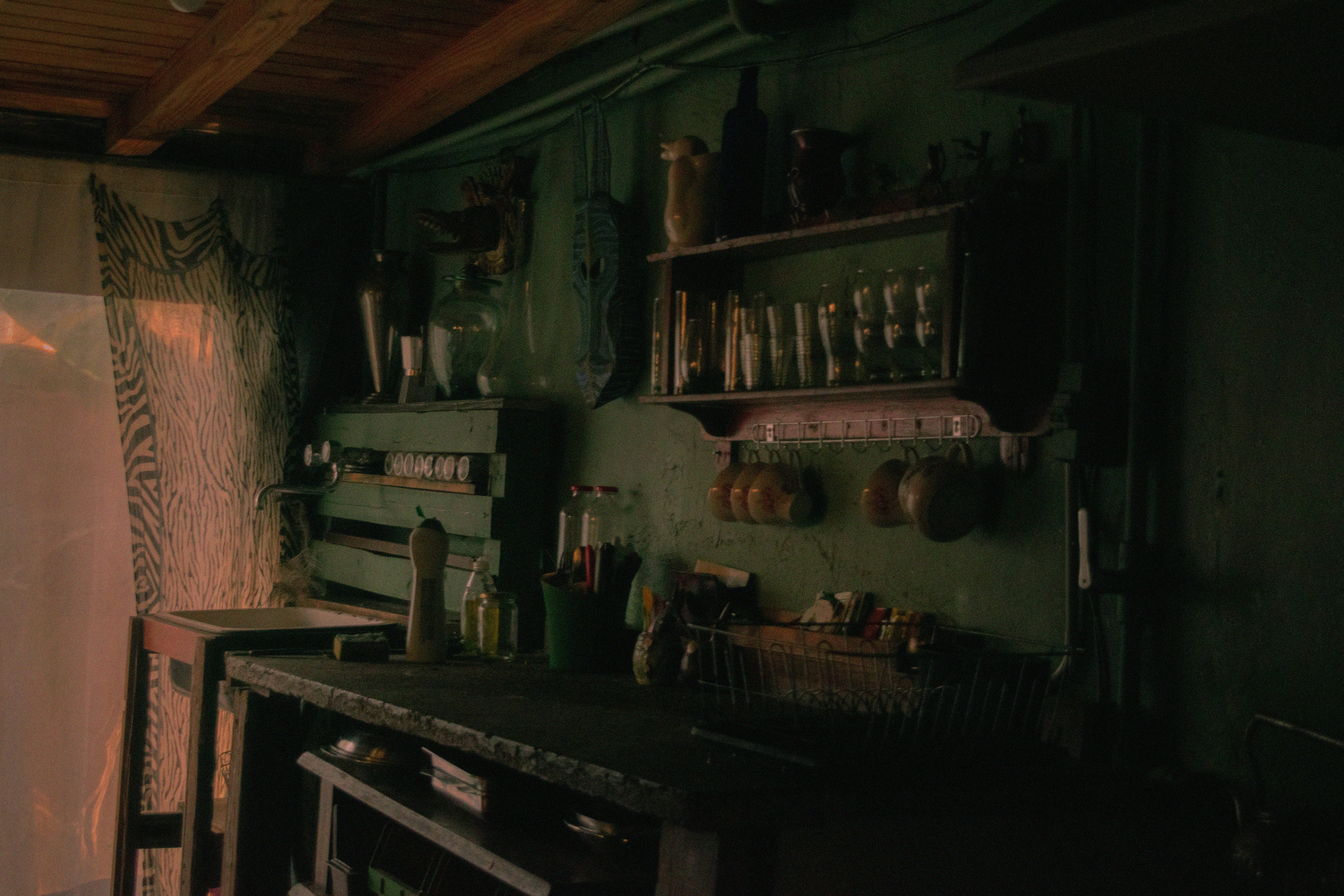 Old-fashioned Kitchen in Country House · Free Stock Photo