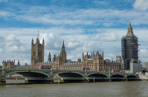 Westminster Bridge and Parliament in London