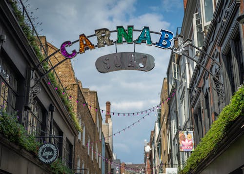 Sign over the Carnaby Street, London, England, United Kingdom 