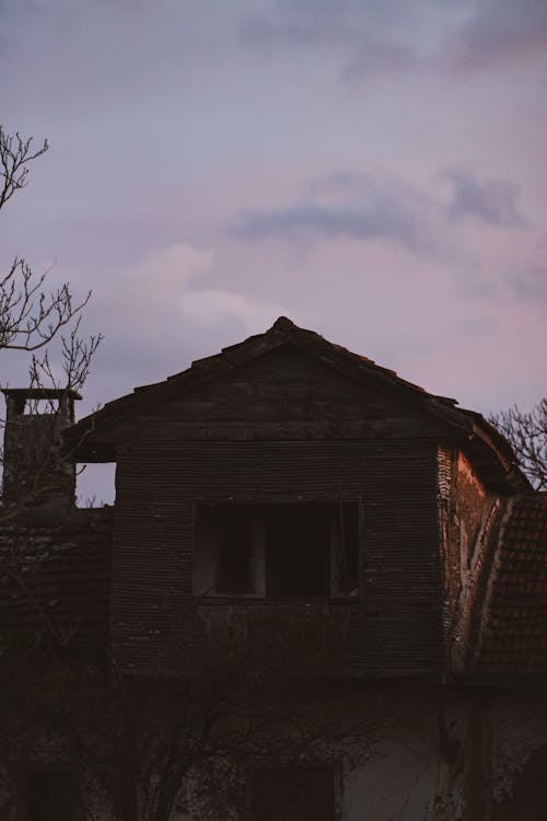 Exterior of an Abandoned House