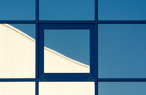 Kostenloses Stock Foto zu fenster, geometrisch, glas