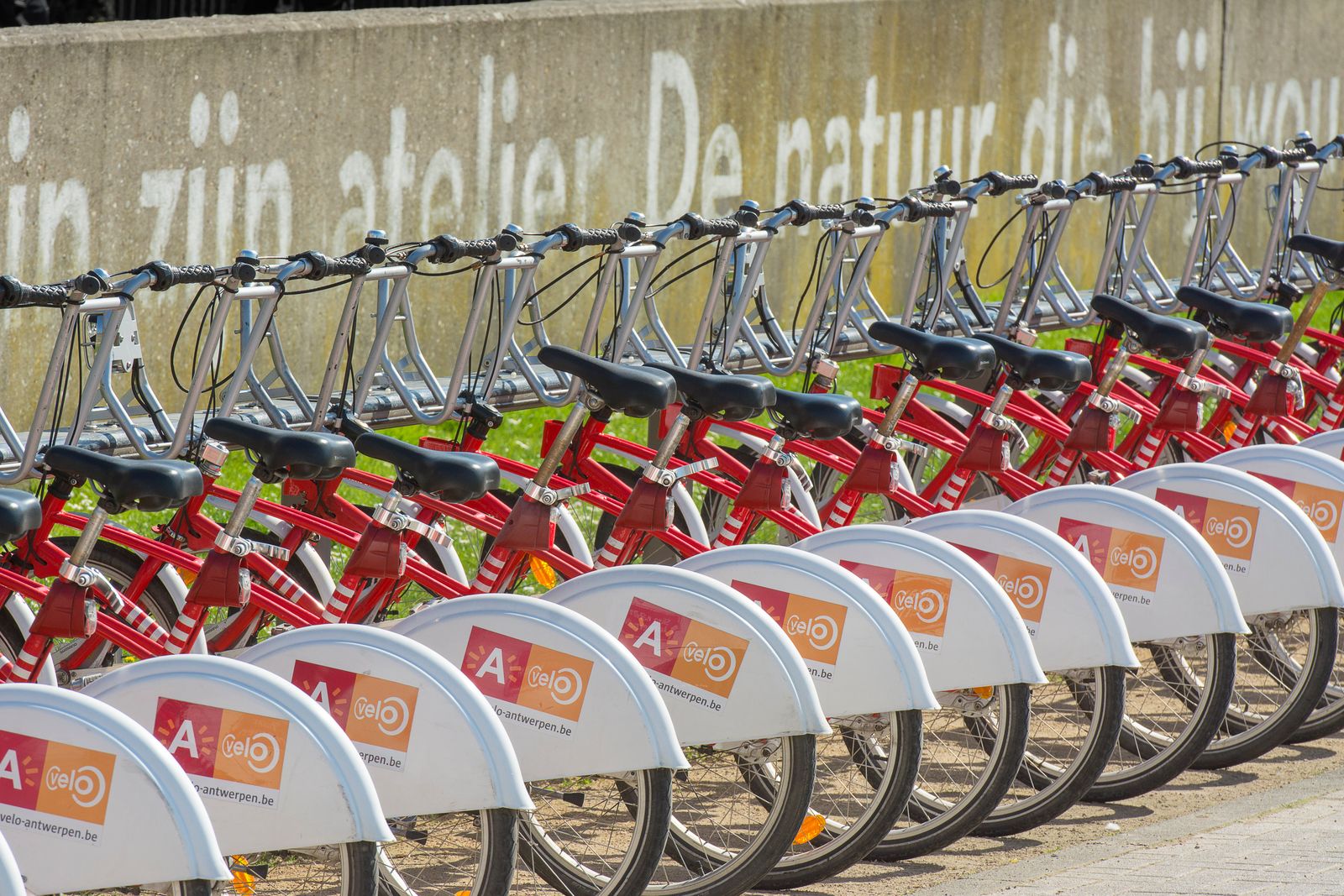 Het fietsknooppuntennetwerk is hier bedacht