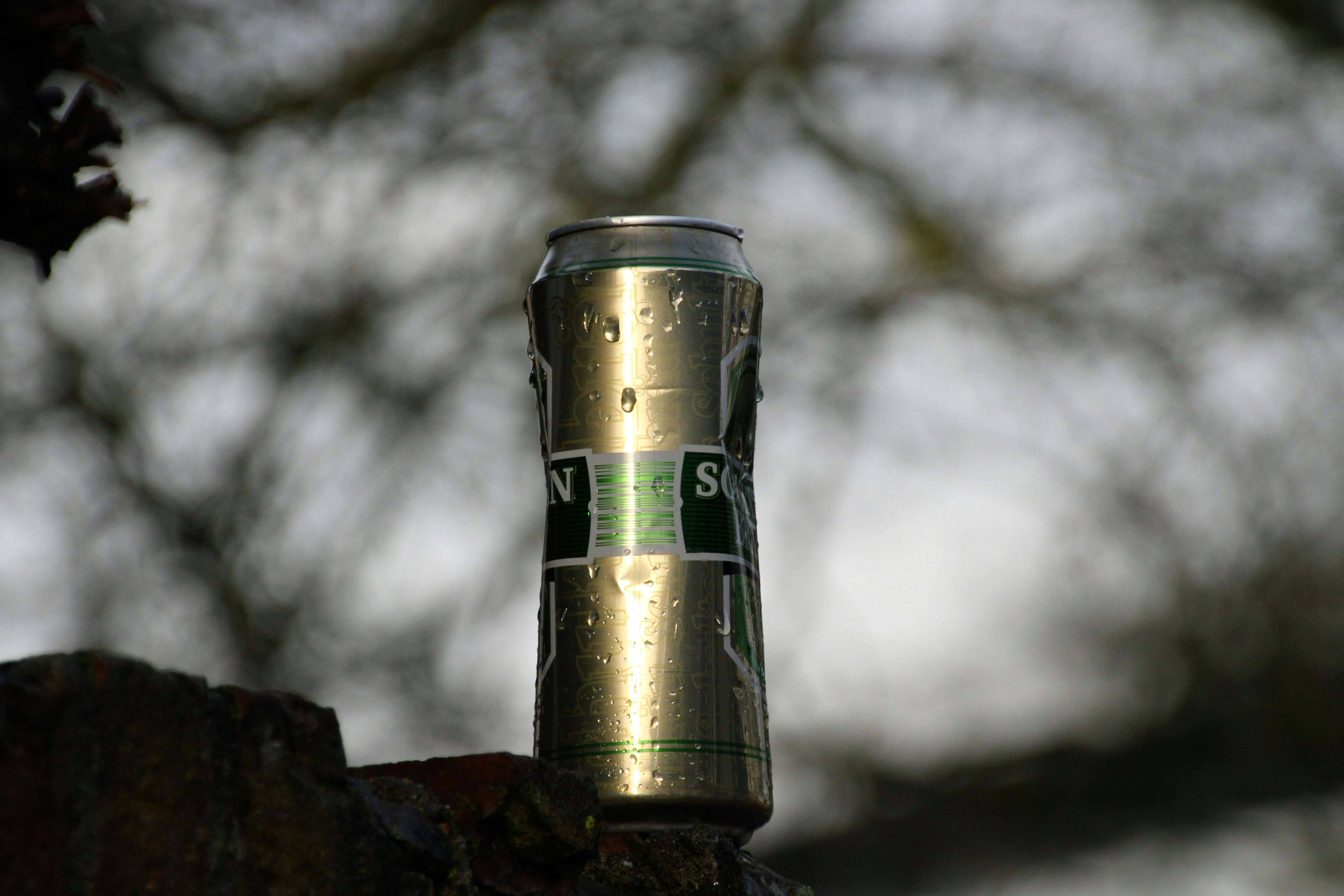 Free stock photo of A can of beer