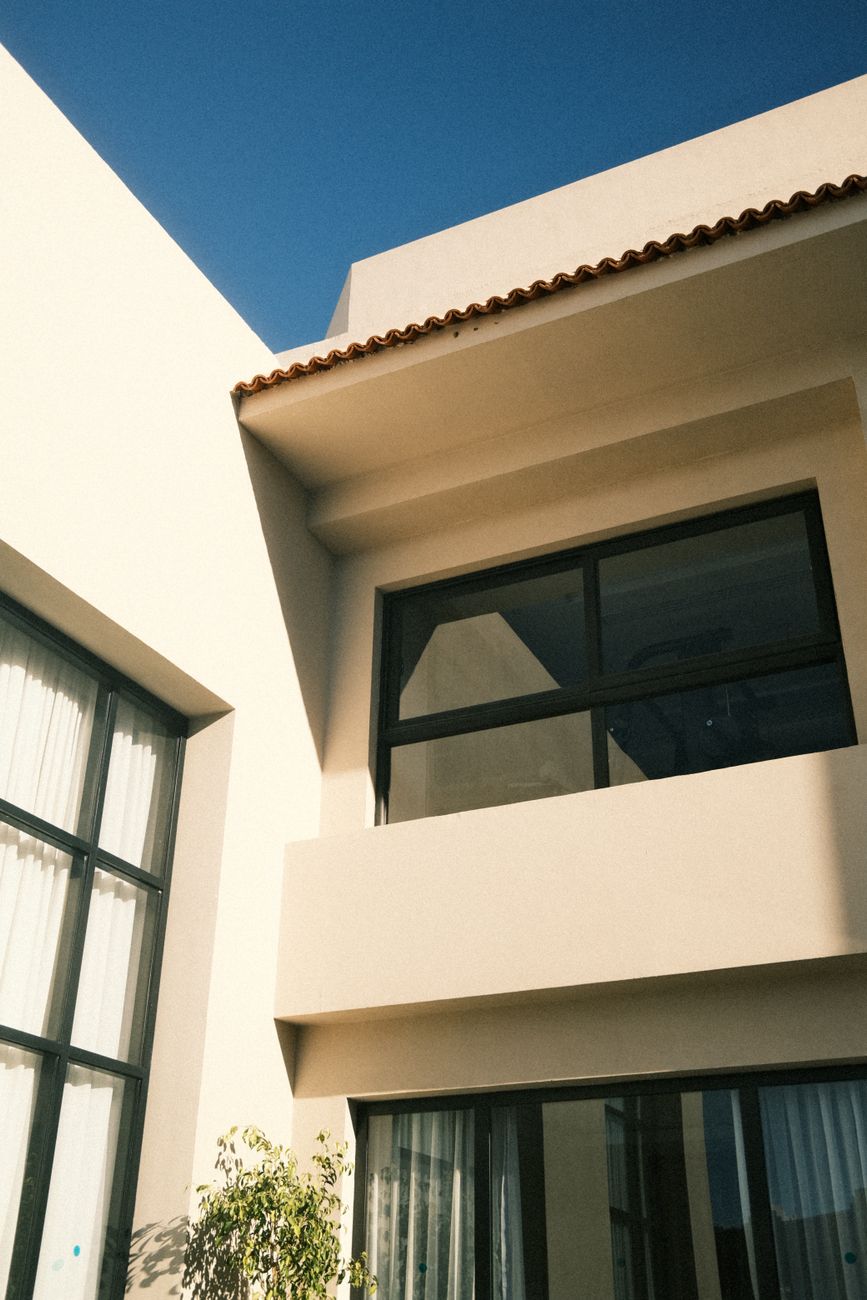Elegant modern house exterior