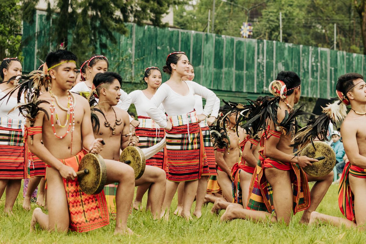 Performance in Tribal, Traditional Clothing · Free Stock Photo