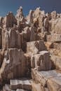 Brown Rock Formation