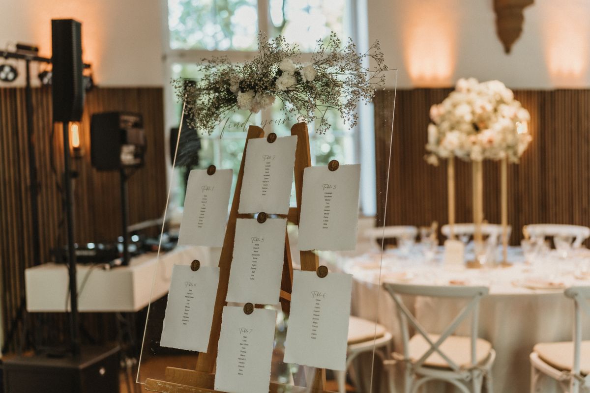 Seating plan display