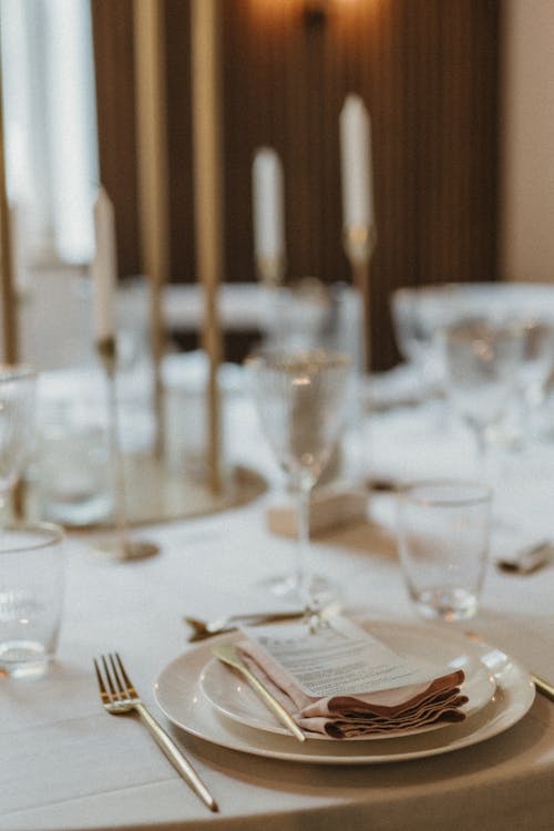 Foto d'estoc gratuïta de banquet, blanc, boda