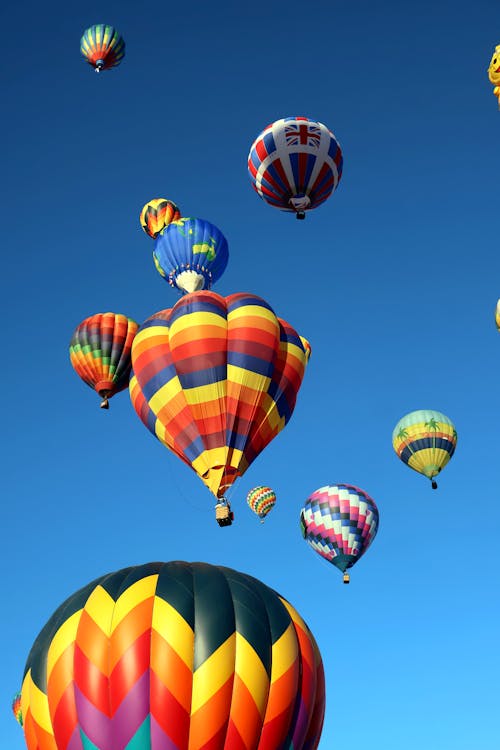 Balloons Flying in the Sky 