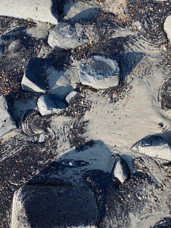 Rocks and Sand on Beach · Free Stock Photo