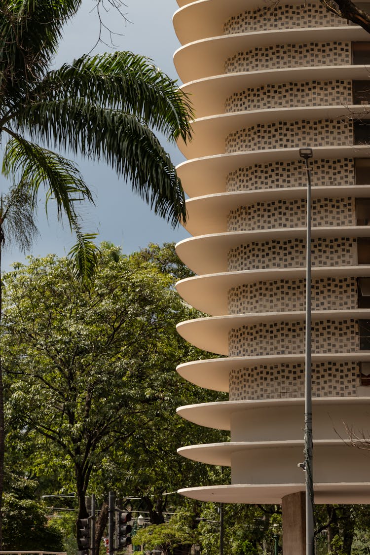 Modern Building Among Trees In Brazil 