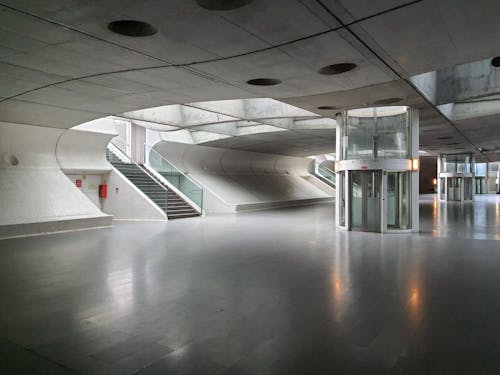 Interior of Metro Station