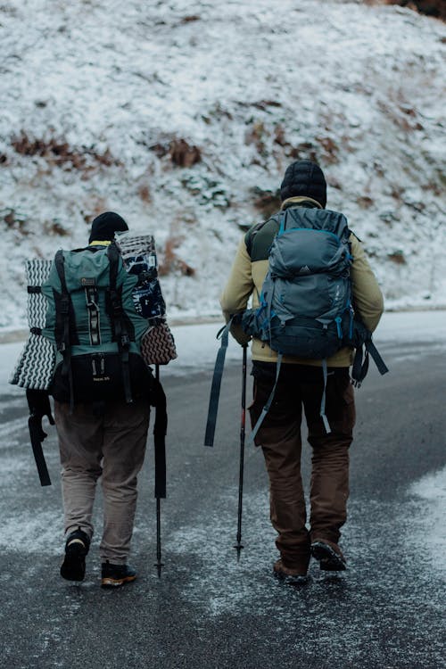 Foto d'estoc gratuïta de aventura, caminant, carretera