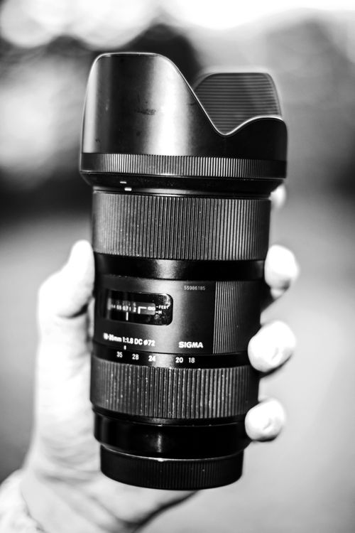 Free Sigma Art 1.8 18-35 Stock Photo
