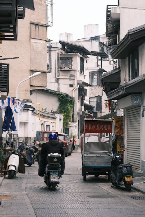 住宅, 住宅区, 垂直拍摄 的 免费素材图片