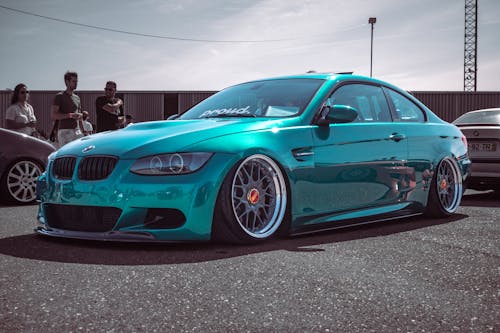 Foto profissional grátis de bagged, BMW, car