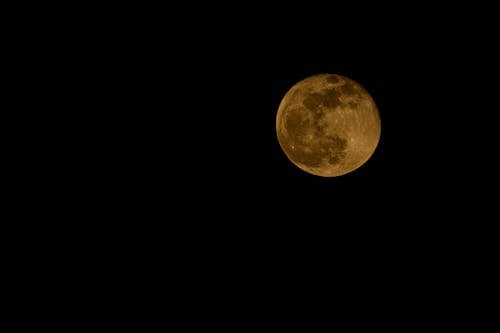 Kostenlos Mond In Der Nacht Stock-Foto