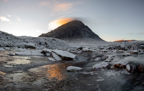 buz, dağ, doğa içeren Ücretsiz stok fotoğraf