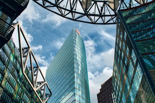 Low Angle View of an Office Building 