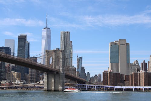 Gratis lagerfoto af baggrund, Brooklyn bridge, by