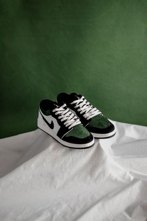 Canyon OG Shoes, heritage green colorway — photo by sadegh abdollahi on Pexels