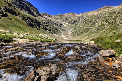 Shallow Stream in Valley