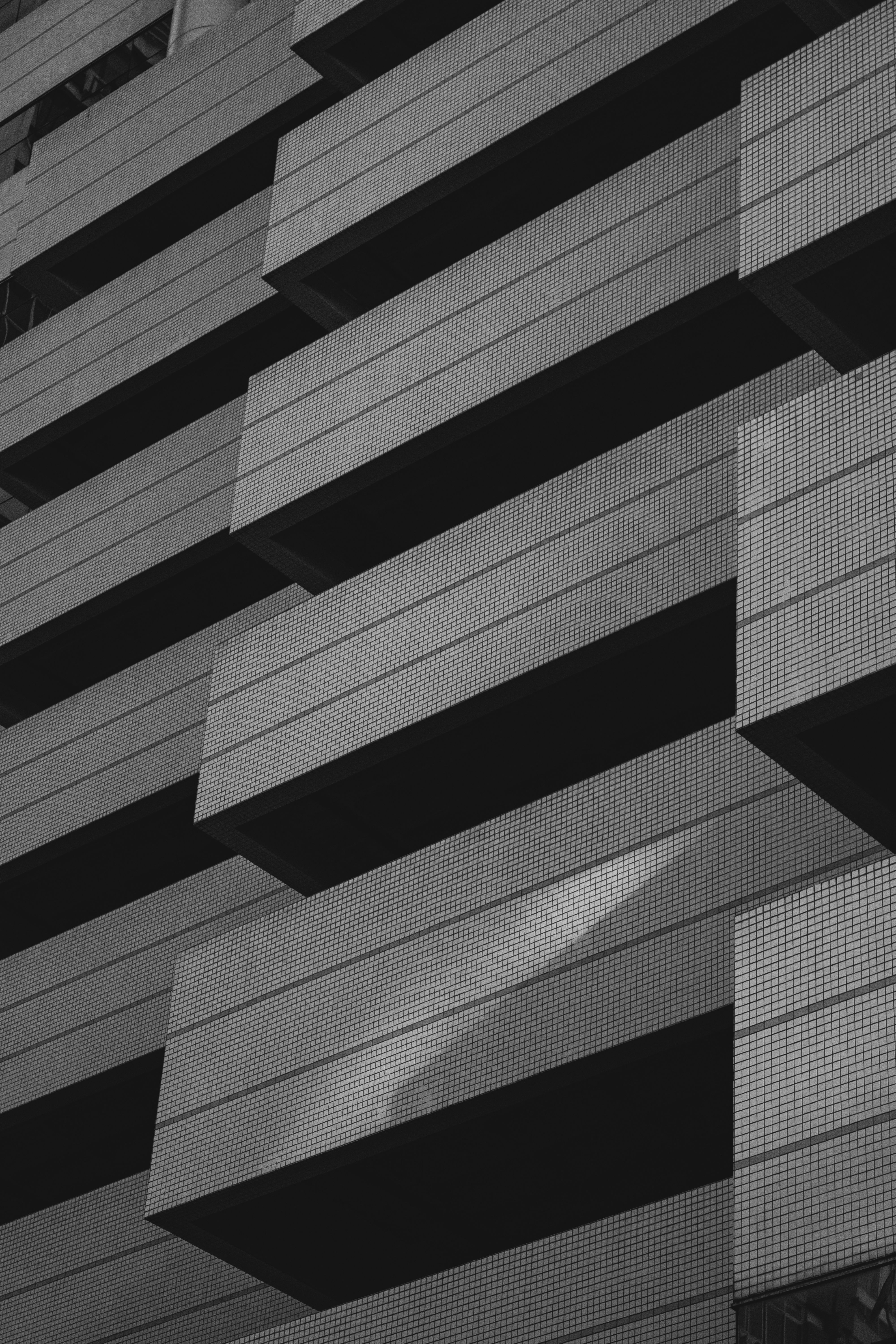 Close-up of a Facade of a Modern Building · Free Stock Photo