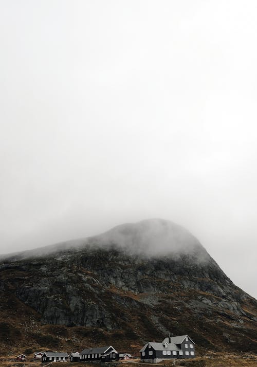 Fog over Hill and Village