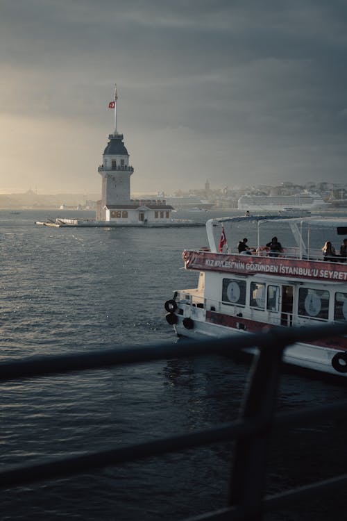 Kostnadsfri bild av hav, istanbul, jungfrustornet