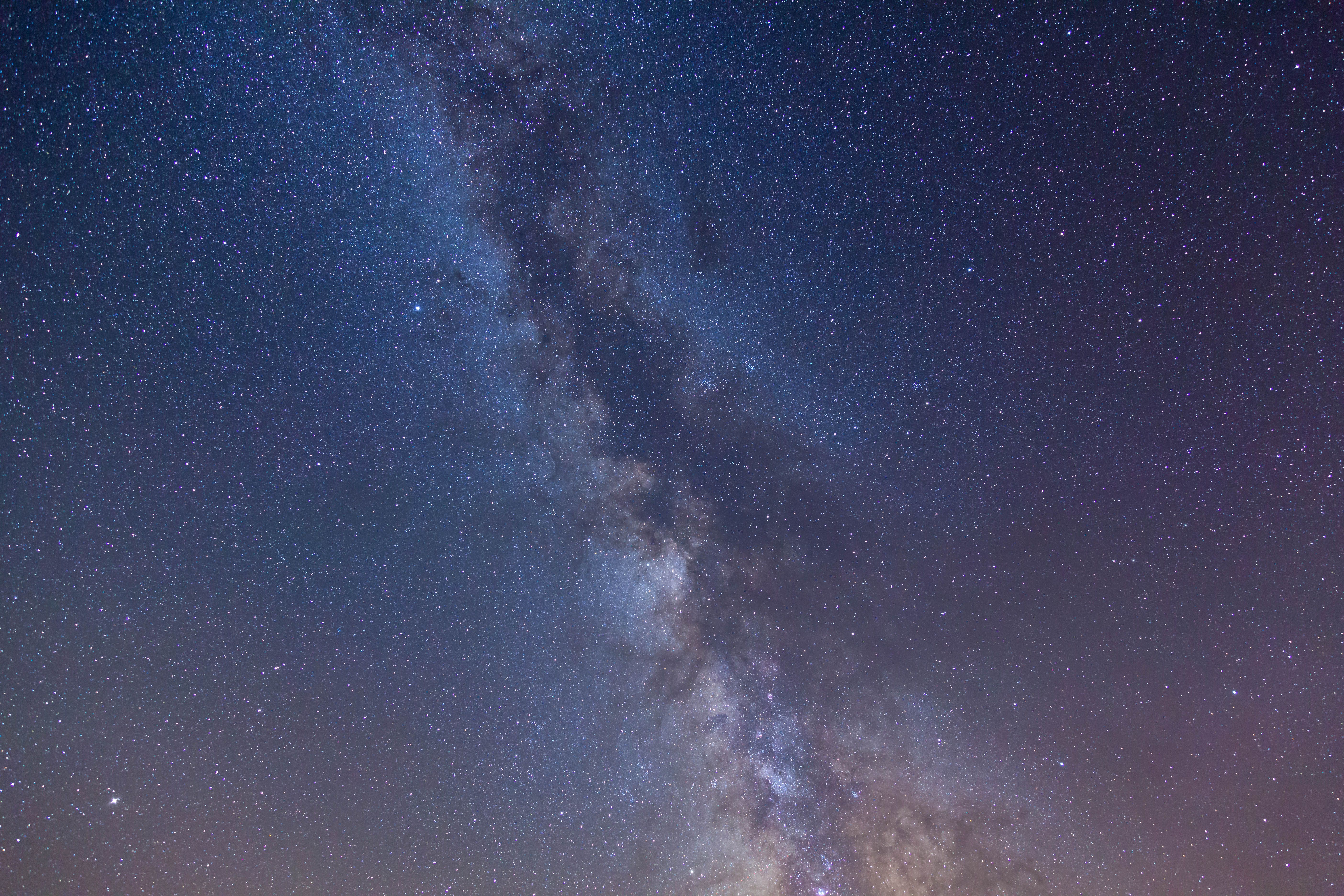 Milky Way Galaxy in the Night Sky · Free Stock Photo