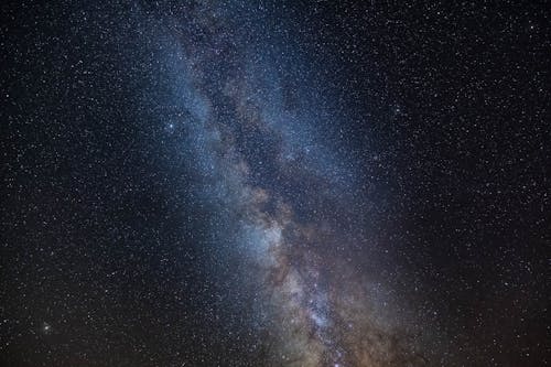 Imagine de stoc gratuită din astronomie, Calea Lactee, cer de noapte