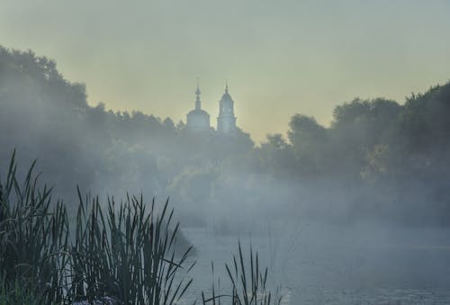ortodox教堂, 博罗夫斯克, 小河 的 免费素材图片