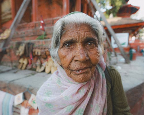 Portrait of Elderly Woman