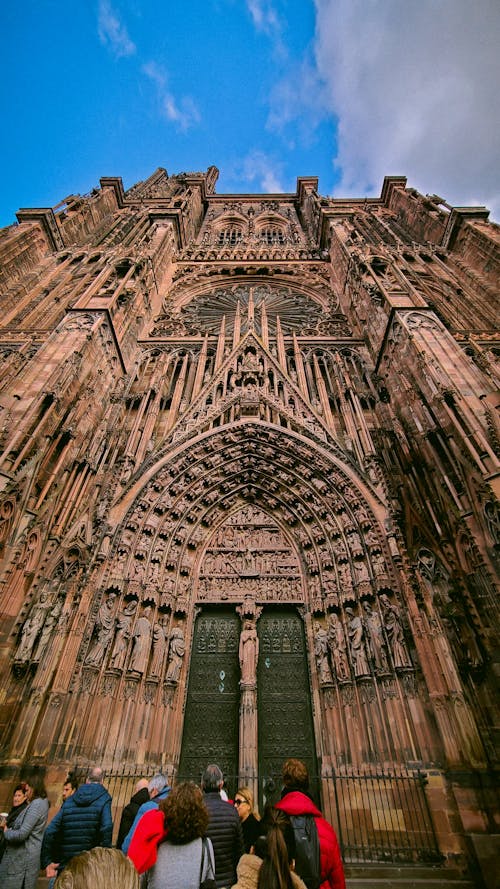 Бесплатное стоковое фото с страсбург, страсбургский собор, франция