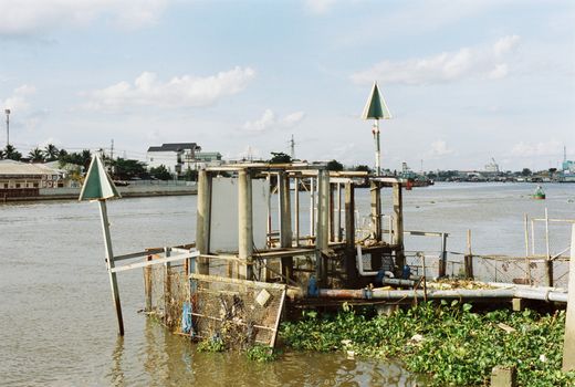 Jetty and River