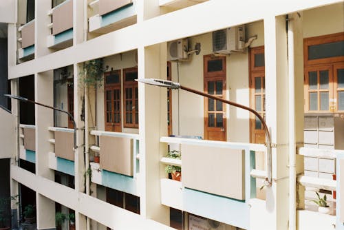 A Building with Balconies 