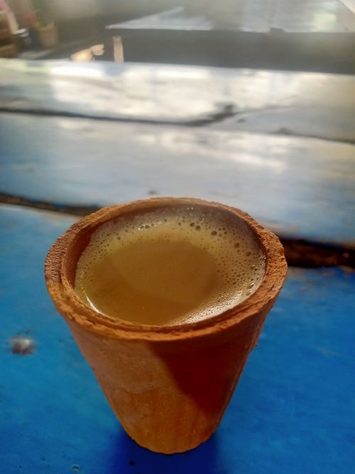 Free supeer kulhad tea Stock Photo