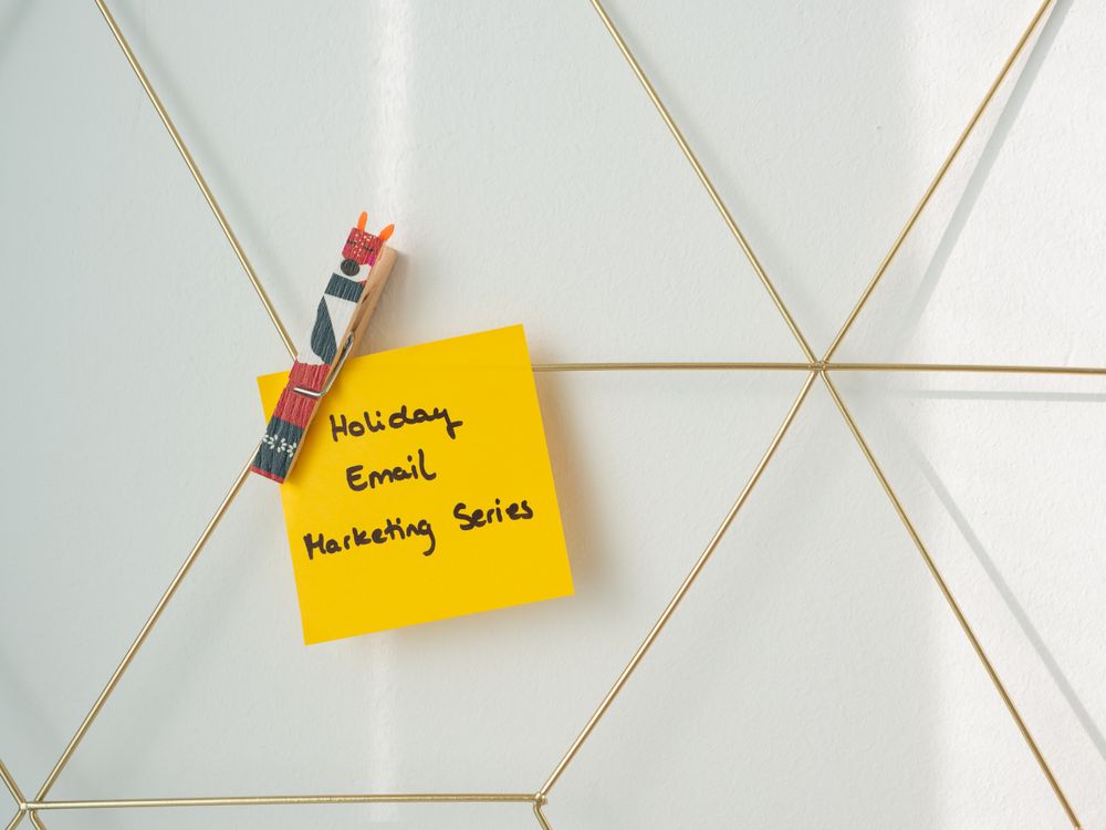 Clip with Note on Wall · Free Stock Photo