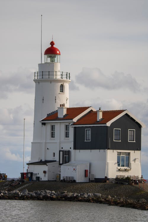 Marken Lighthouse in Netherlands