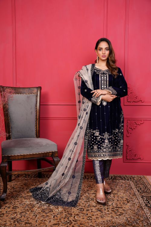 Free Stunning woman in traditional Pakistani dress posing elegantly indoors. Stock Photo