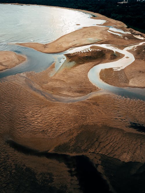 Aerial Photo of River Bends