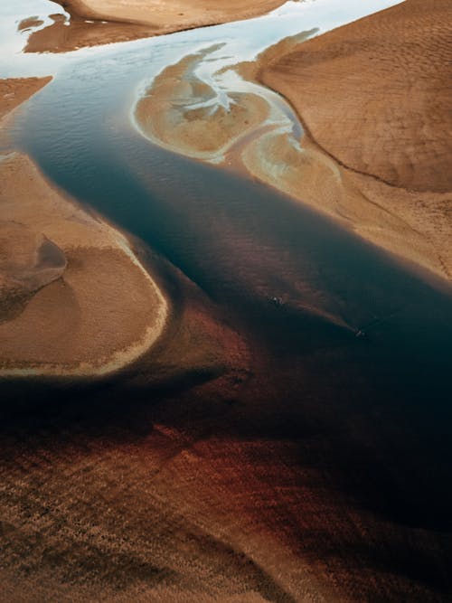 Ilmainen kuvapankkikuva tunnisteilla droonikuva, hiekka, hiekkaranta