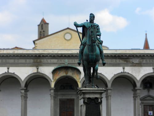  Equestrian Statue of Ferdinando I at Piazza della Santissima Annunziata in Florence