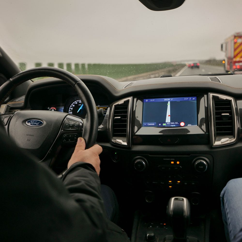 London to Mendip — removal van on the motorway for a long-distance move