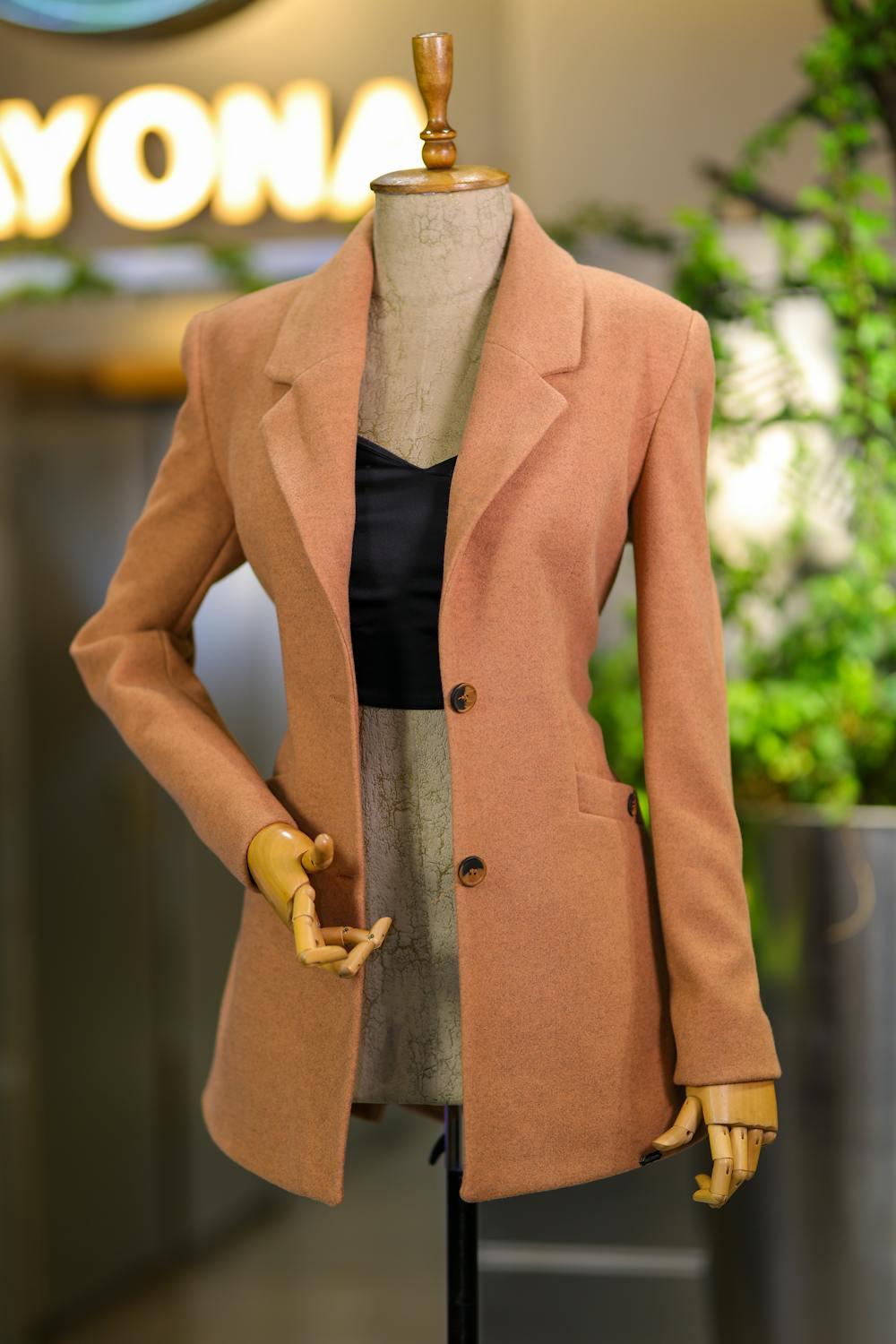 Tailored Wool Blazer