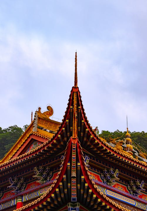 Darmowe zdjęcie z galerii z buddyjski, chiny, dach