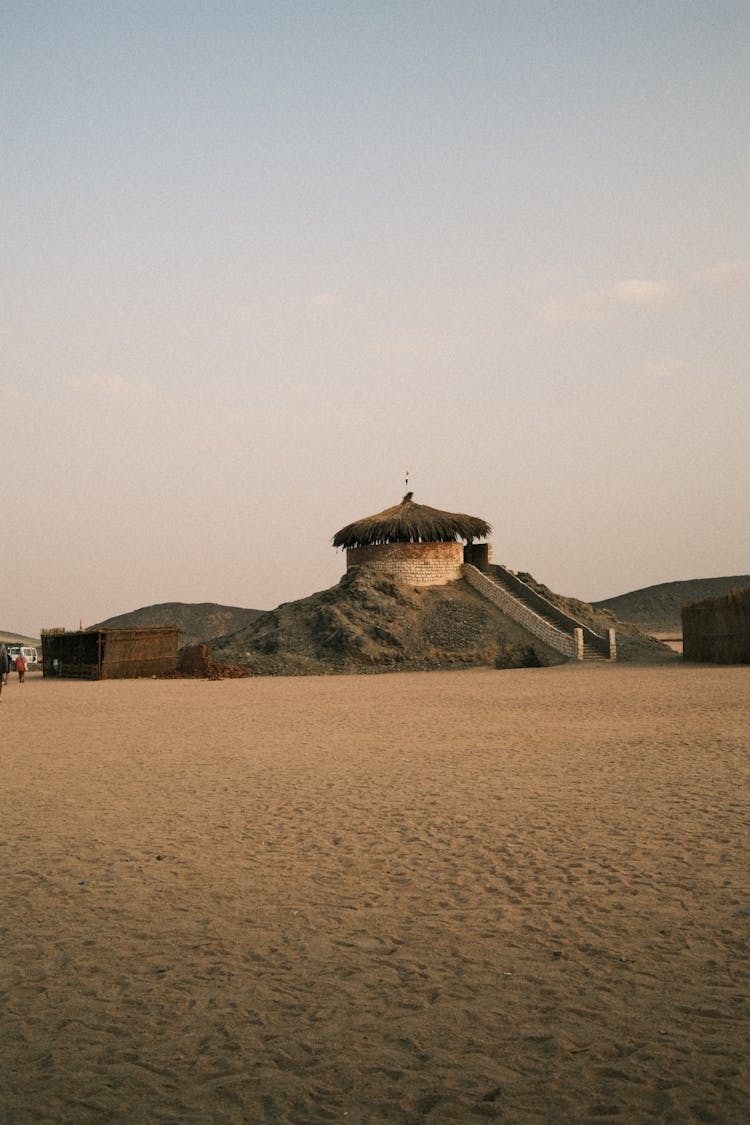 Photo Of A Beach At Sunset 